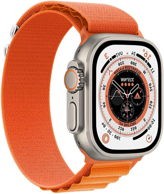 Fuvautu Alpine Loop Bands Compatible with Apple Watch Band Ultra 49Mm 45Mm 44Mm 42Mm 41Mm 40Mm 38Mm for Men/Women Nylon Sport Strap for Iwatch Series 8 7 SE 6 5 4 3 2 1  Fuvautu   