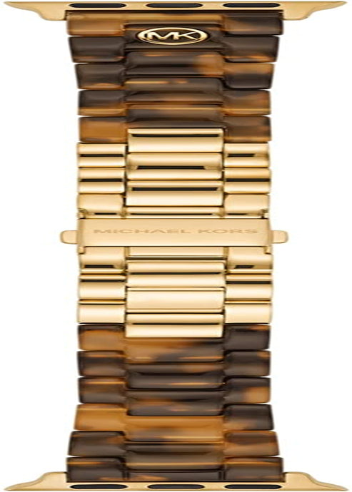 Michael Kors Interchangeable Watch Band Compatible with Your 38Mm/40Mm/41Mm Apple Watch- Stainless Steel Bracelet Bands for Apple Watch Series 8/7/6/5/4/3/2/1/SE  Michael Kors Tortoise  