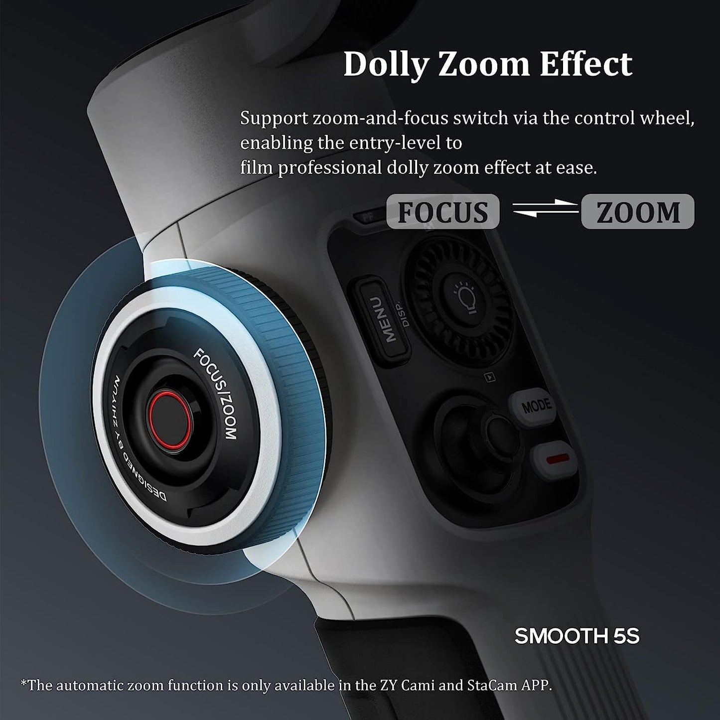 Zhiyun Smooth 5S Zhiyun Smooth 5 Upgrade Gimbal Stabilizer for Smartphone 3-Axis Phone Gimbal for Iphone 14 13 12 11 Pro Max SE2 XS XR X 8 plus Android Cell Phone Vlogging Youtube Tiktok Video(White)  zhi yun   