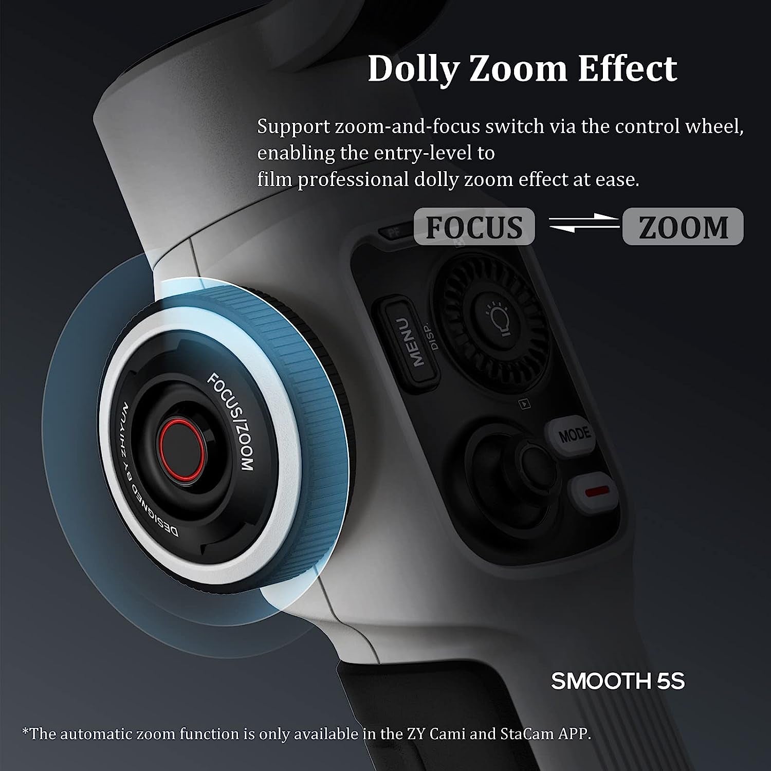 Zhiyun Smooth 5S Zhiyun Smooth 5 Upgrade Gimbal Stabilizer for Smartphone 3-Axis Phone Gimbal for Iphone 14 13 12 11 Pro Max SE2 XS XR X 8 plus Android Cell Phone Vlogging Youtube Tiktok Video(White)  zhi yun   