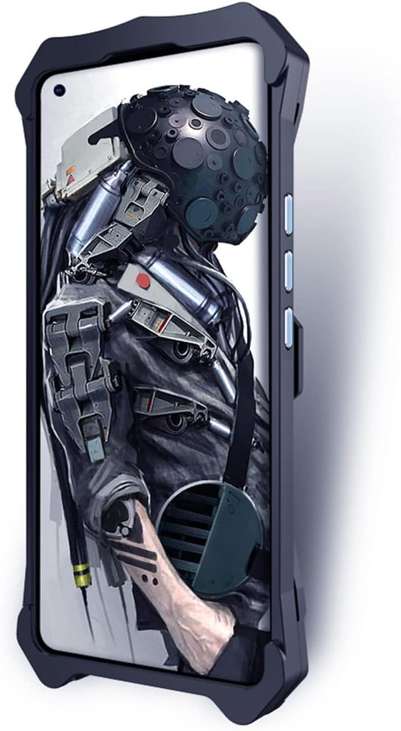 DAYJOY Cool Design Aluminum Case Compatible with Xiaomi 11 Ultra,Rock Punk Style Arm Shield Premium Aerospace Aluminum Metal Shockproof Bumper Frame Cover Case  DAYJOY   