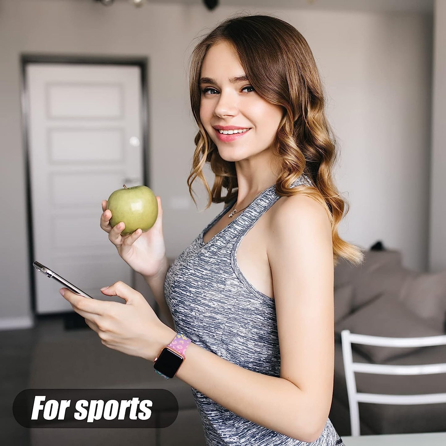 LHWINYI Compatible with Leopard Apple Watch Band for Women 38Mm 40Mm 41Mm 42Mm 44Mm 45Mm 49Mm, Cheetah Print Iwatch Bands for Series Ultra SE 8 7 6 5 4 3 2 1  LHWINYI   