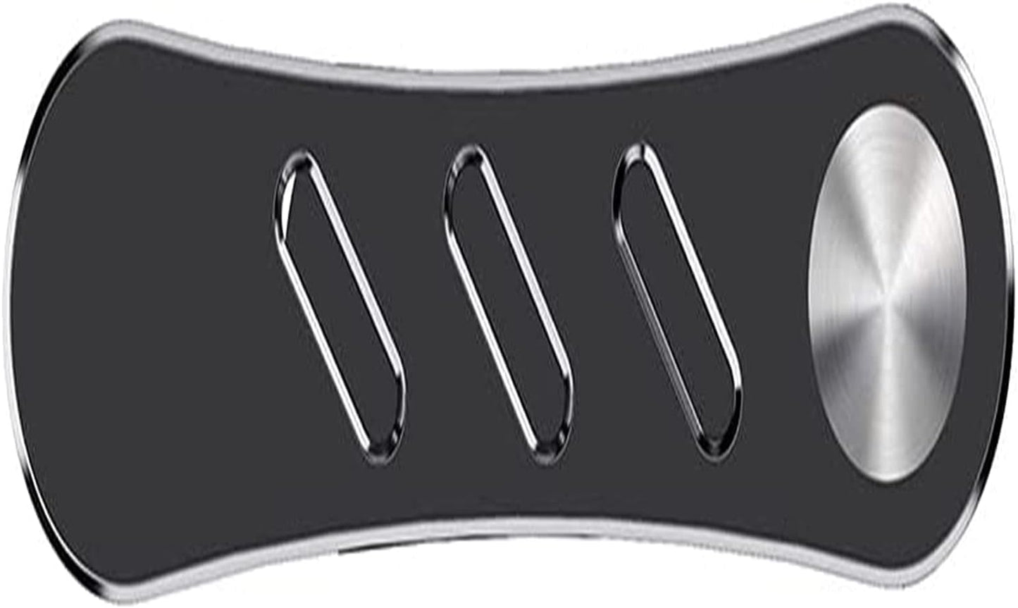 PEPDRO Monitor Magnetic Holder, Laptop Cellphone Mount, Collapsible Metal Base, Adapt to Magnetic Aluminum Bracket Laptop Side Mount External Cooling Fans (Color : Silver)  PEPDRO Black  