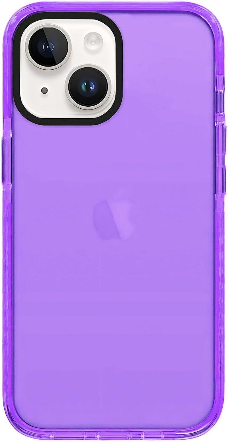 Neon Clear Iphone 14 Pro Max Case, Vibrant 80S Design, Camera Protector, Soft Silicone Shockproof - 6.7Inch  Simapu   