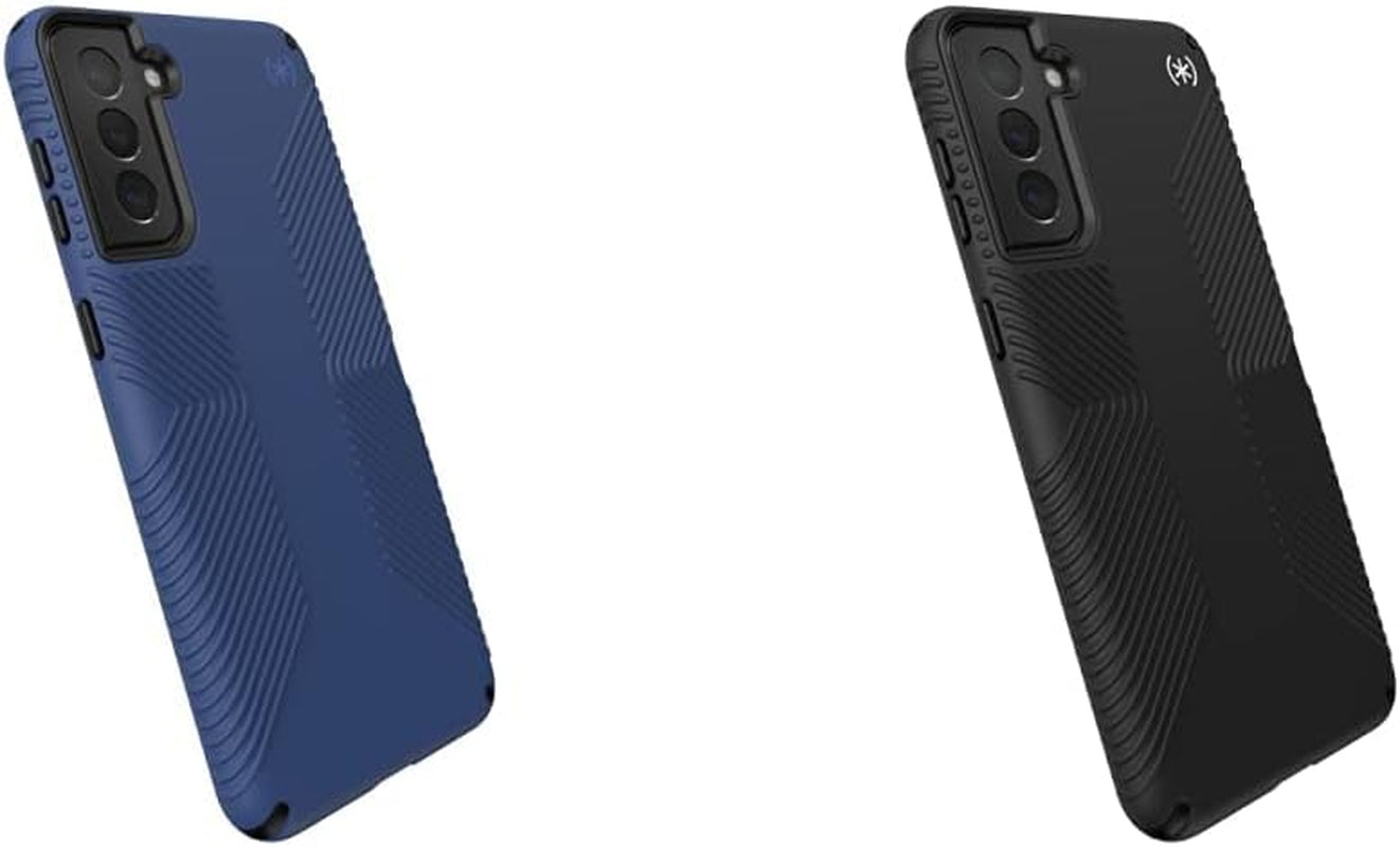 Speck Products Presidio2 Grip Samsung Galaxy S21+ 5G Case, Coastal Blue/Black/Storm Blue  Speck Products Case + Case,6.36 X 2.98 X 0.31  