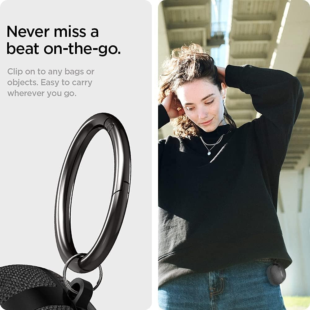 Spigen Urban Fit Designed for Galaxy Buds2 Pro Case (2022) / Galaxy Buds 2 Case (2021) / Galaxy Buds Pro Case (2021) / Galaxy Buds Live Case (2020) - Black  Spigen   