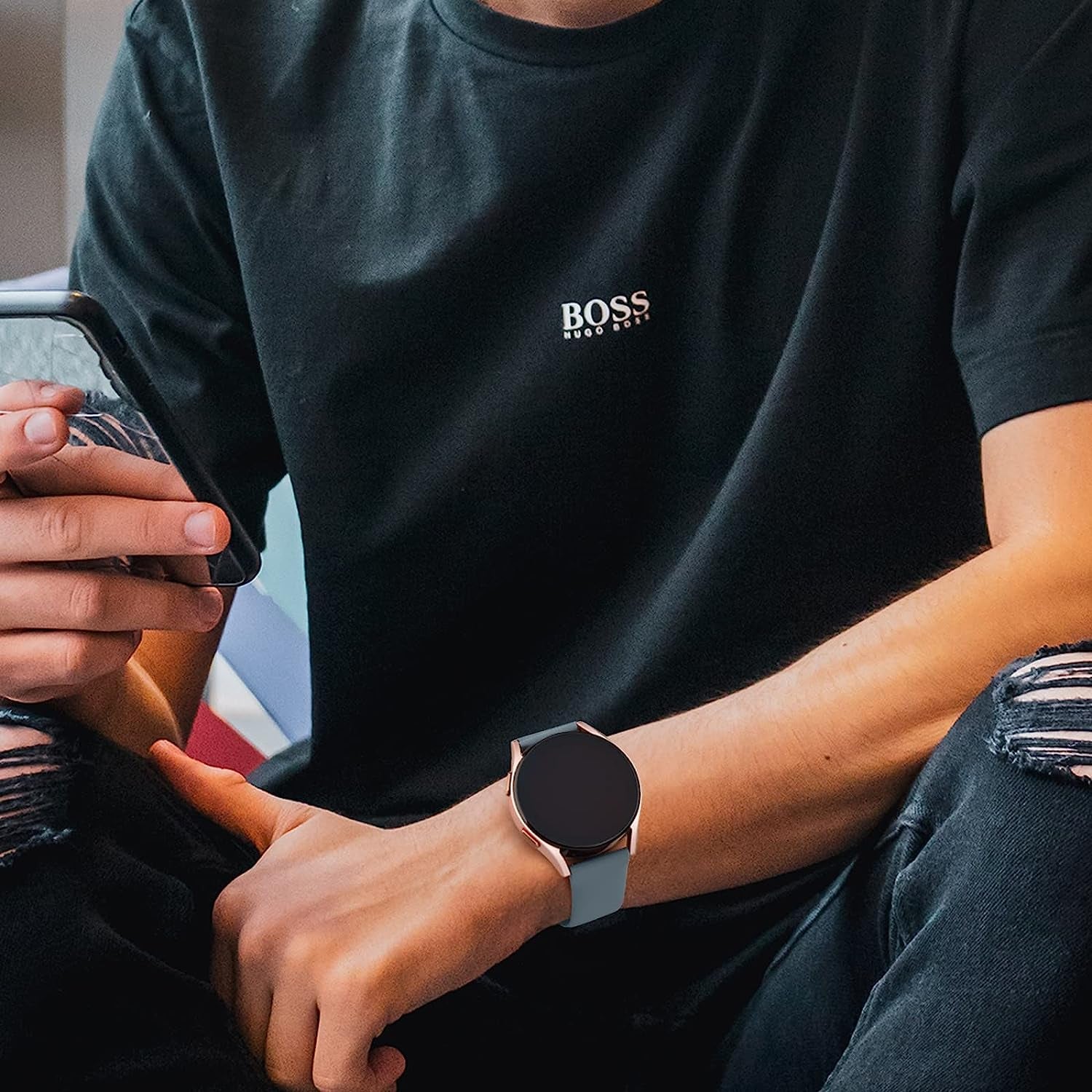 Wanme Bands for Garmin Venu 2 plus / Venu Sq / Venu / Vivoactive 3 Watch Band Women Men, 3 PACK Soft Silicone Replacement Wristband Sport Strap for Garmin Vivomove Sport, Vivoactive 3 Music, Forerunner 645 / 245 Music Smart Watch  Wanme   