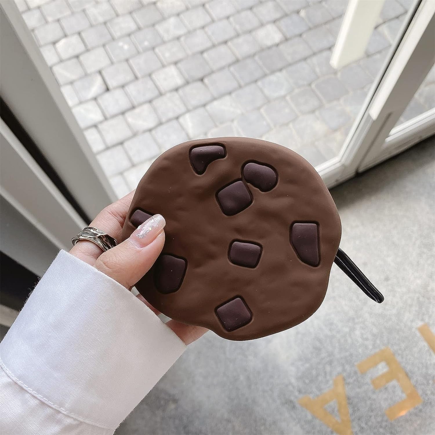 SKPY for Powerbeats Pro Case, 3D Cute Cartoon Biscuit Shockproof Protective Silicone Case for Powerbeats Pro with Keychain for Boys Girls Teens  SKPY   