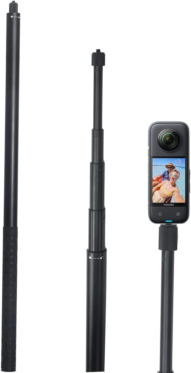VGSION Ultra Long 3 Meters Invisible Selfie Stick for Insta360 One X3, One X2, One RS  VG   