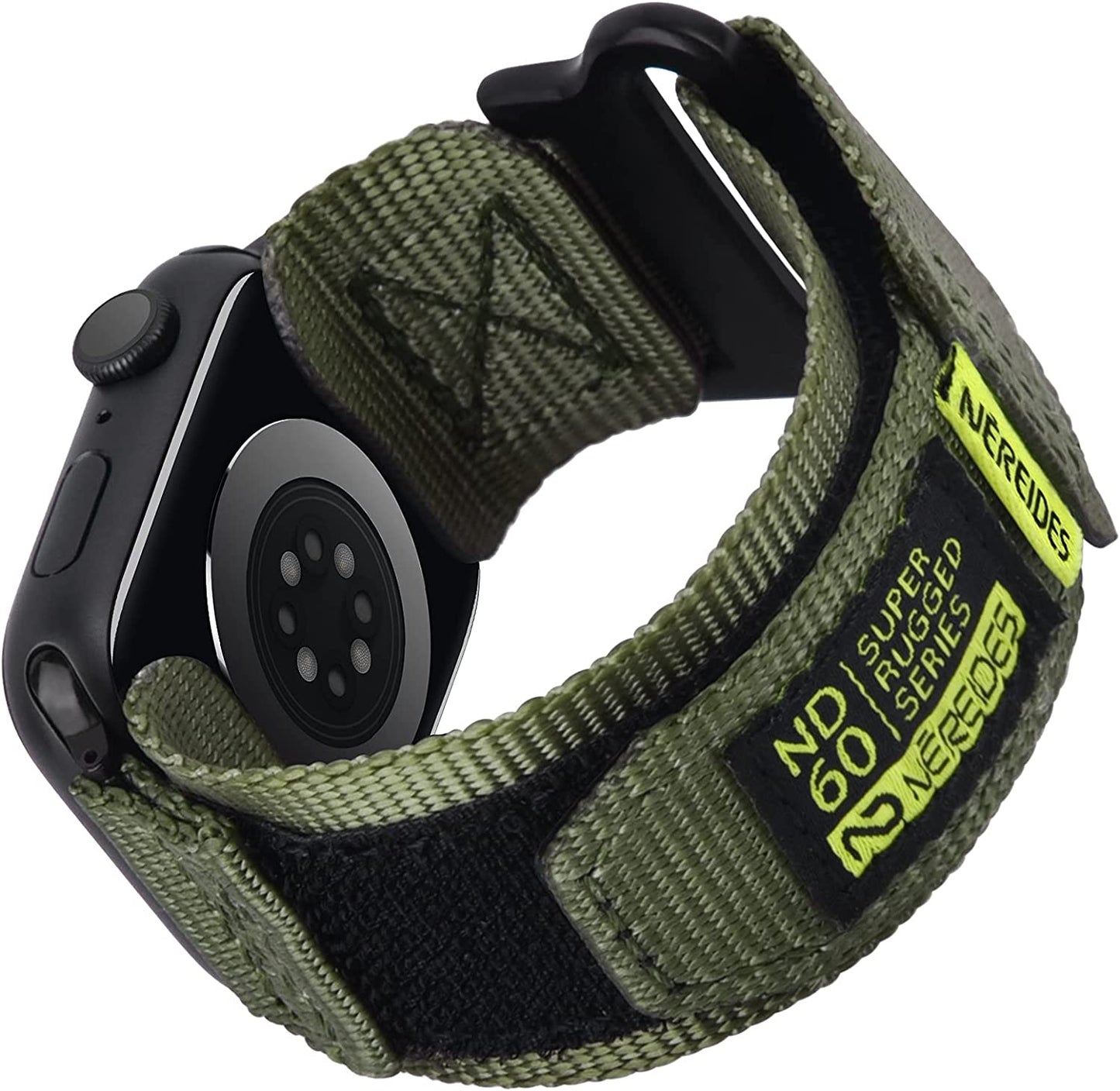 Nereides Compatible with Apple Watch Band Series 8/7/6/5/4/3/2/1/Se/Ultra, Nylon Sports Strap with Woven Design for 49Mm 42Mm/44Mm/45Mm 38Mm/40Mm/41Mm  Nereides   